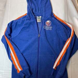 New York Islanders Kid’s Large Full-Zip Hoodie - Royal